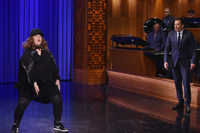 Melissa McCarthy Crushes Jimmy Fallon in Lip Sync Battle