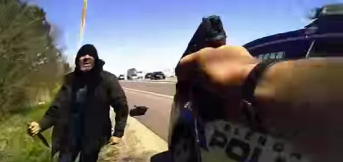 Body-Camera Footage Shows Ohio Officer’s Commendable Handling of Knife-Wielding Man