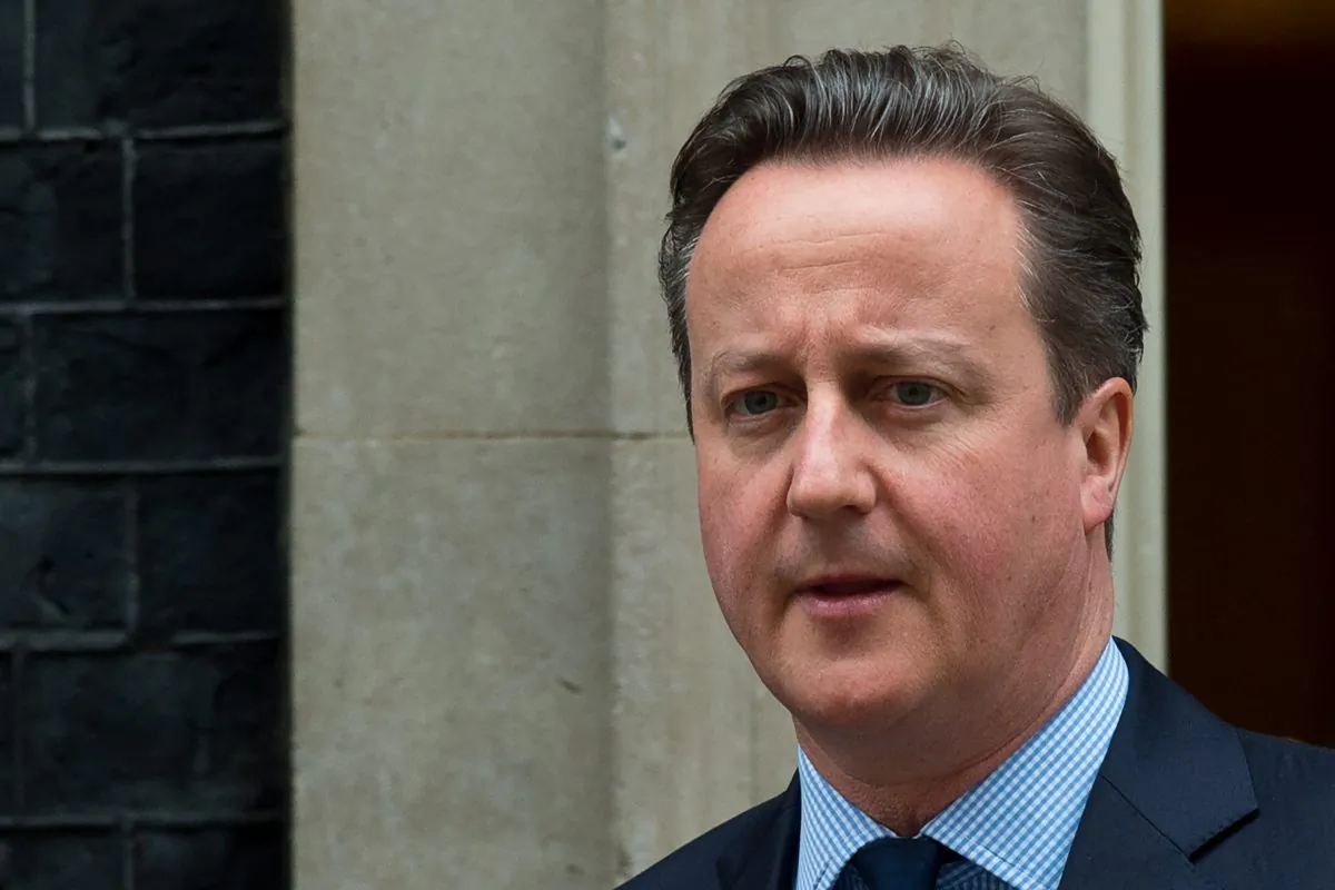British Prime Minister David Cameron at Number 10 Downing Street on March 23, 2016 in London, England. (Photo by Ben Pruchnie/Getty Images)