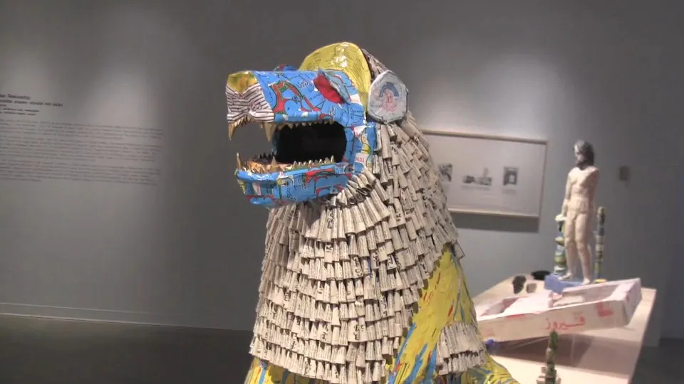 Tell Harmal lion, by Michael Rakowitz. (FPIF)
