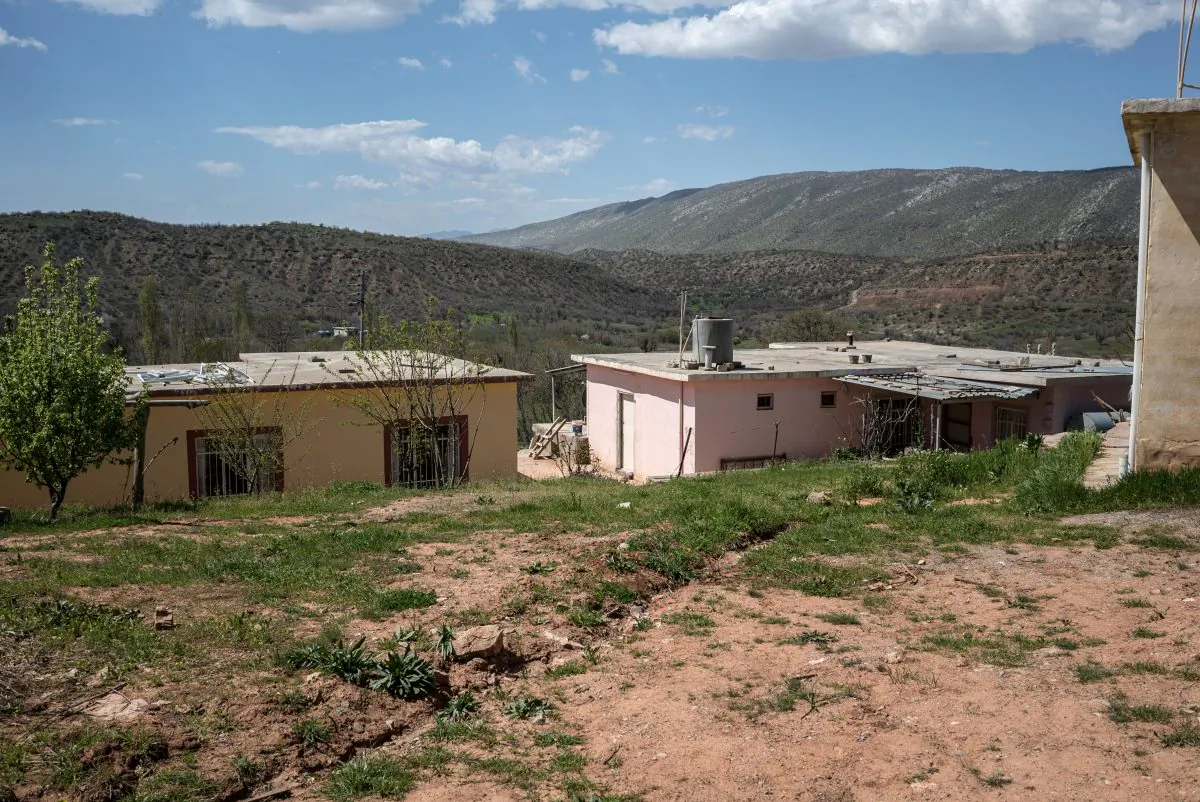 The small village of Merga in Iraq is seen abandoned by its residents on April 8, 2016 after Turkish airstrikes intensified. Dozens of villages have been abandoned and hundreds of families displaced close to Iraq’s northern border with Turkey as a result of Turkish air strikes targeting militants of the Kurdistan Workers’ Party, better known as the PKK. (AP Photo/Alice Martins)