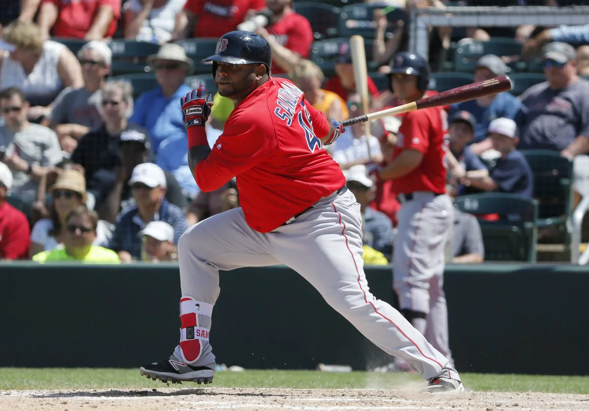 Boston Red Sox's Pablo Sandoval has been benched this season. (AP Photo/Tony Gutierrez)