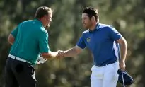 Louis Oosthuizen: Golfer Hits Hole-in-One After Tee Shot Ricochets Off Ball on the Green