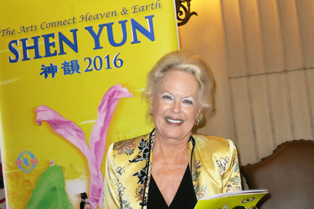 Martha Andresen described Shen Yun as miraculous after watching the Saturday afternoon showing at Bridges Auditorium in Pomona College April 8, 2016. (Michael Ye/Epoch Times)