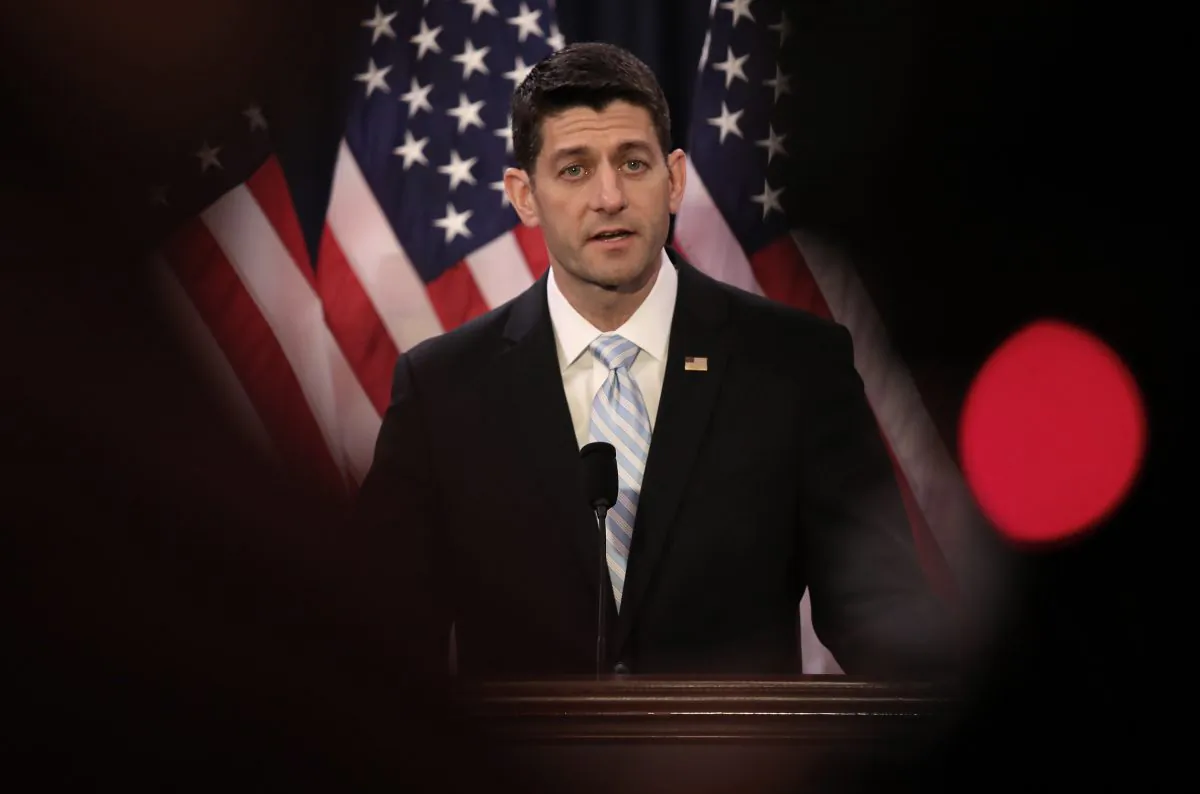 Speaker of the House Rep. Paul Ryan (R-WI) on March 23. (Win McNamee/Getty Images)