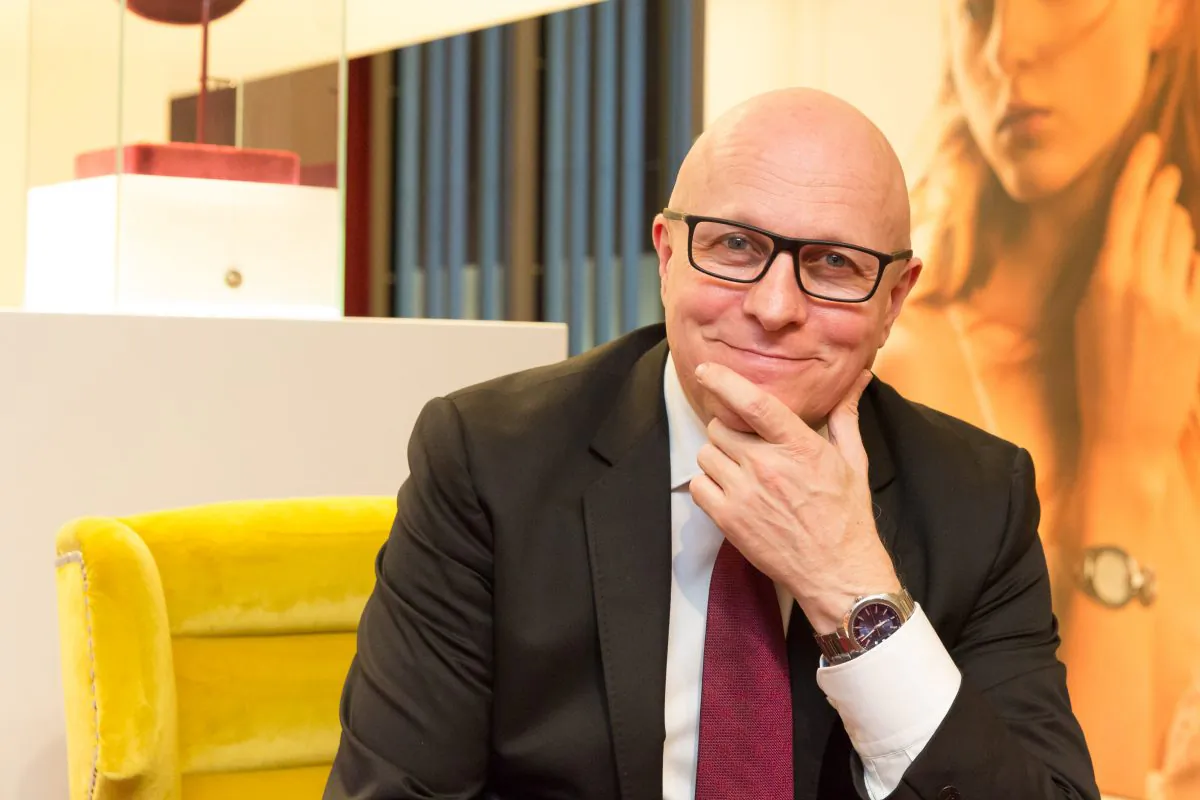 Stephane Linder, President and CEO of Gucci.Foto: Matthias Kehrein