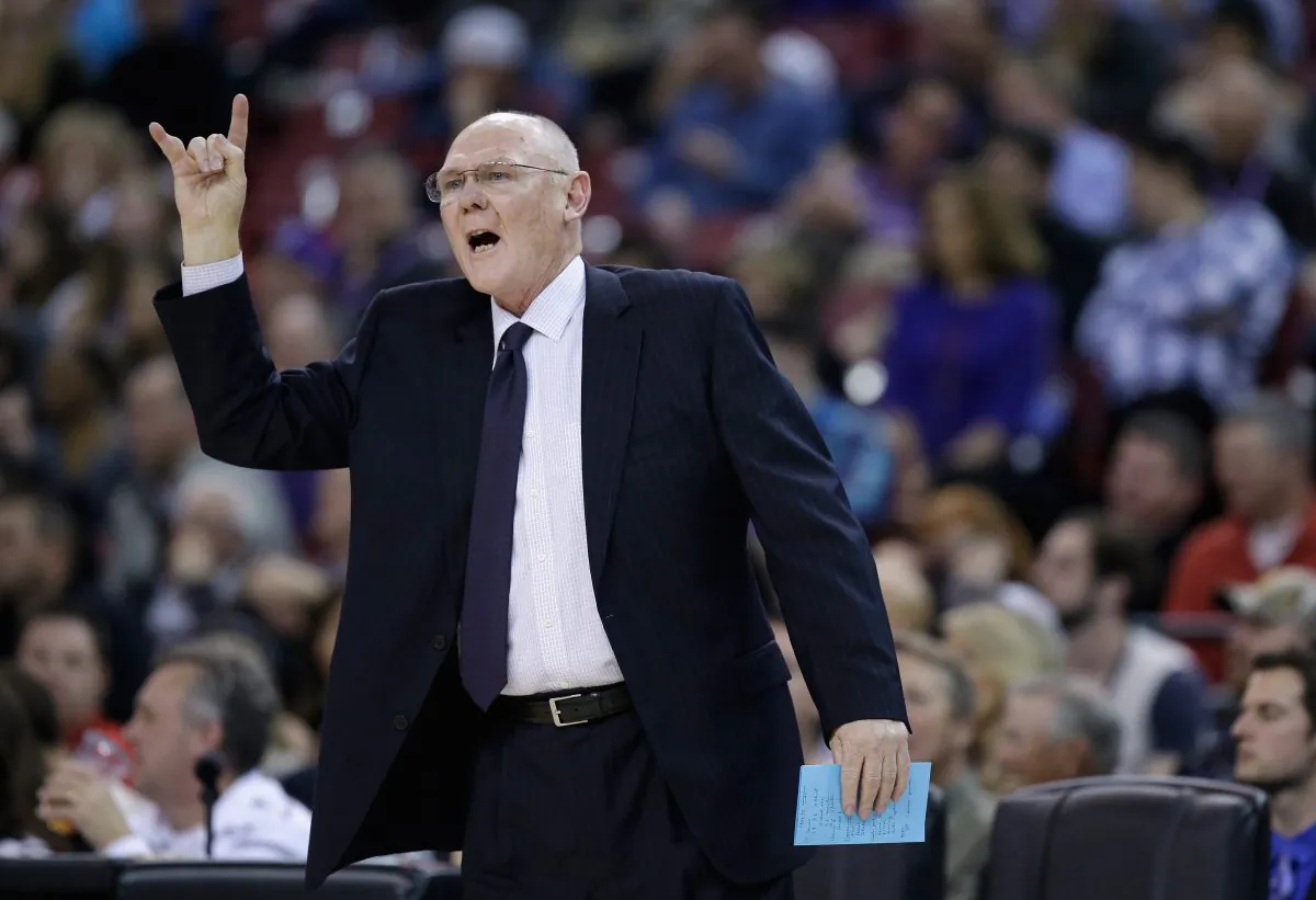 Head coach George Karl of the Sacramento Kings has more than 1,000 career wins in the NBA. (Ezra Shaw/Getty Images)