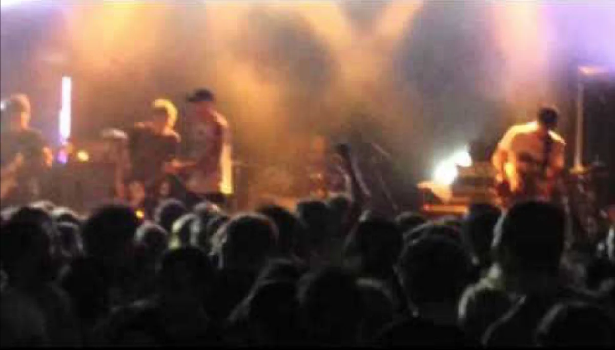 Californian pop-punk band The Story So Far performs at the Mod Club in Toronto. The band was banned from the club after the lead singer attacked a fan. (Youtube)
