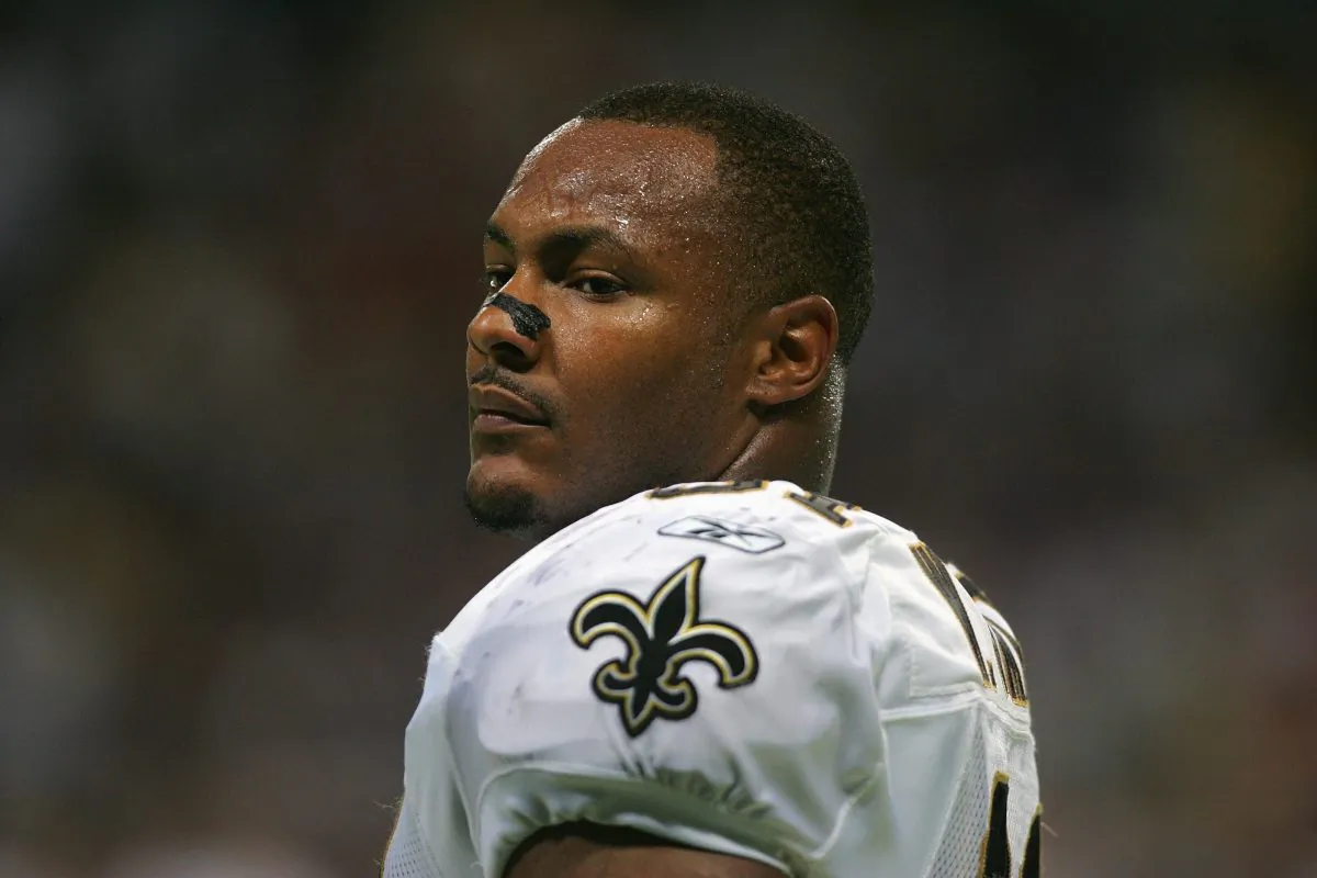 Former NFL defensive end Will Smith helped the New Orleans Saints to their only Super Bowl win—a 31–17 win over the Indianapolis Colts in Super Bowl XLIV. (Harry How/Getty Images)