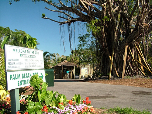File photo of an entrance to the West Palm Beach Zoo in Florida. (Mark Goebel/Flikr)