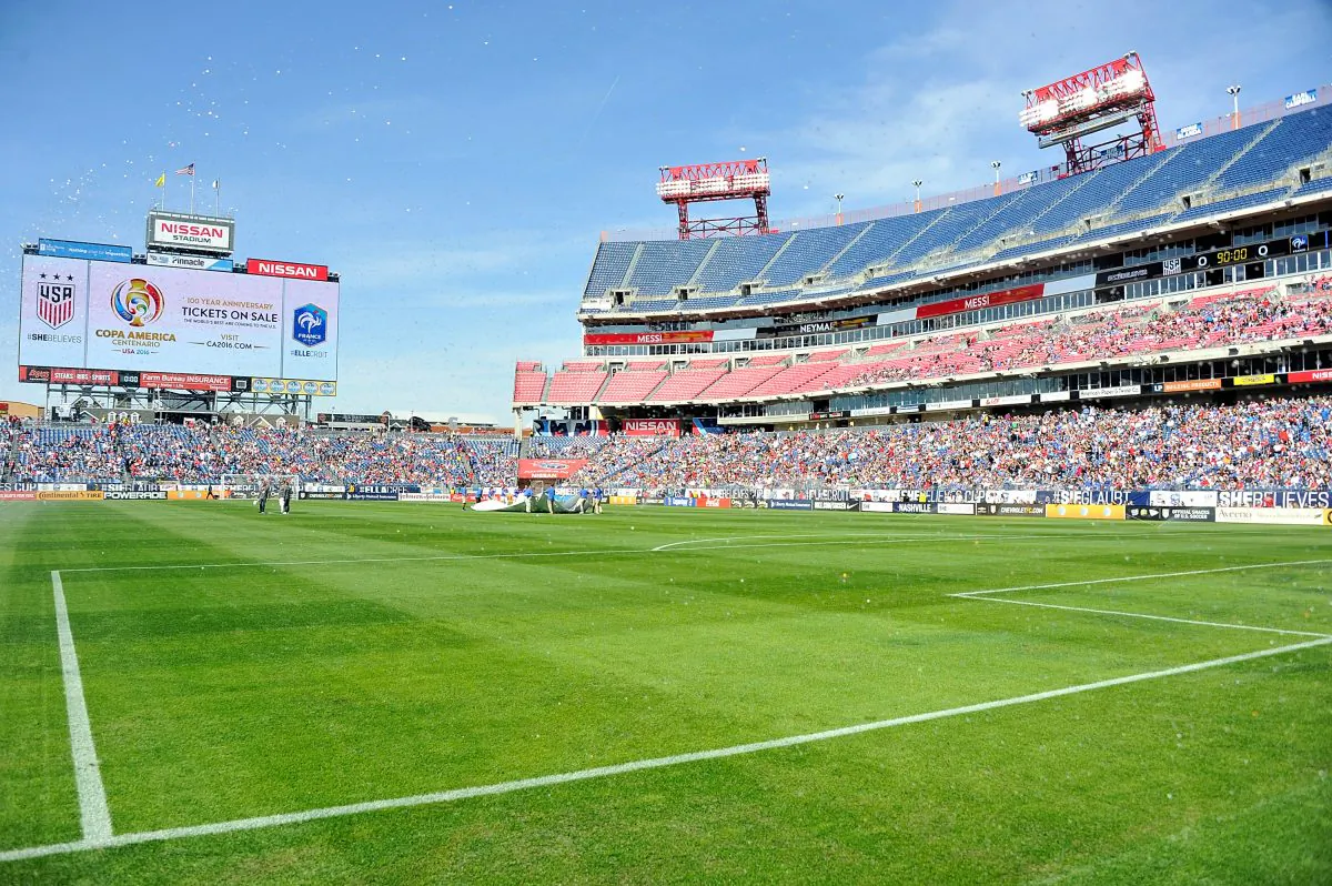 A general view of Nissan Stadium on March 6, 2016 in Nashville, Tennessee. (Frederick Breedon/Getty Images)
