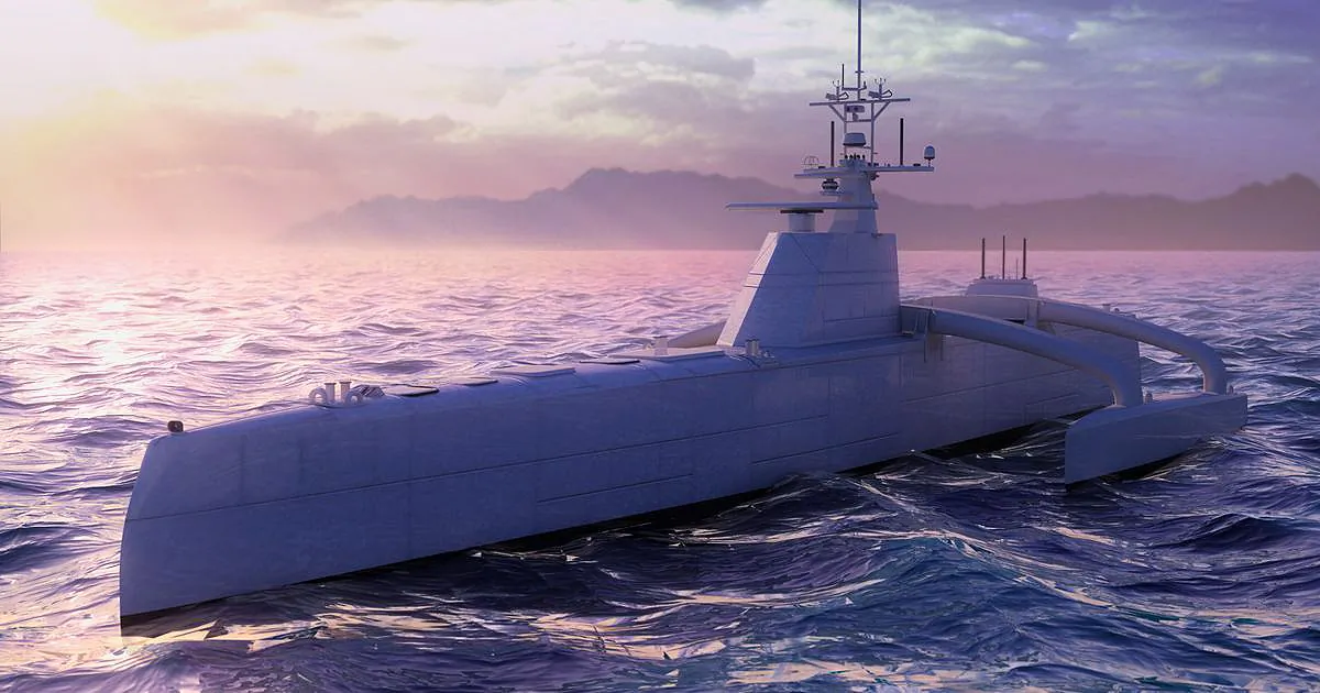DARPA is developing an autonomous anti-submarine warfare vessel, ACTUV. (DARPA)