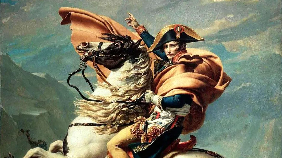 Napoleon Bonaparte by Jacques-Louis David. (Public Domain)