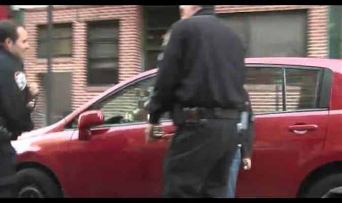 Video Shows NYPD Officer Holding Woman by Throat