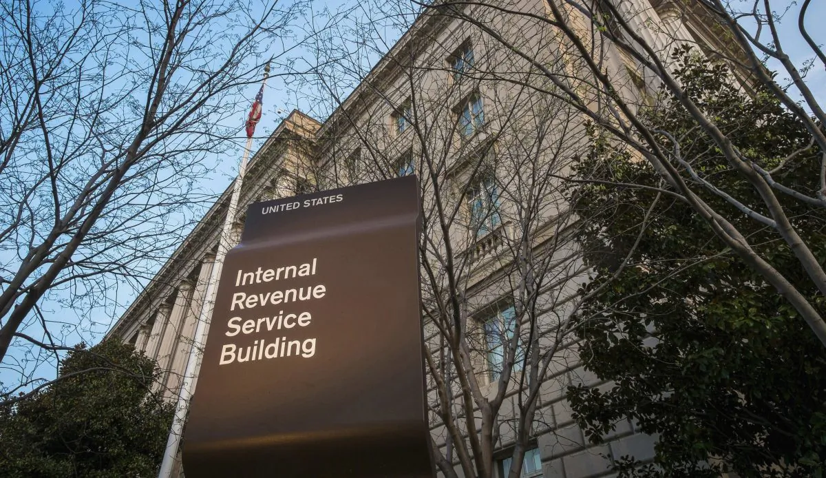 This April 13, 2014, file photo shows the Internal Revenue Service (IRS) headquarters building in Washington. Millions of taxpayers face a midnight deadline Monday, March 18, 2016, to file their tax returns, while millions of other Americans seek more time, a six-month extension. The filing deadline was delayed three days beyond the traditional April 15 deadline, because Friday was a legal holiday in the District of Columbia.  (AP Photo/J. David Ake, File)