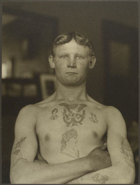 German stowaway. (NYPL)