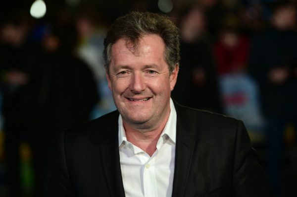British journalist and television personality Piers Morgan