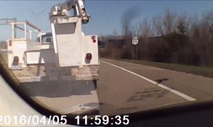 Video: Tesla Model S Saves Man From Car Accident