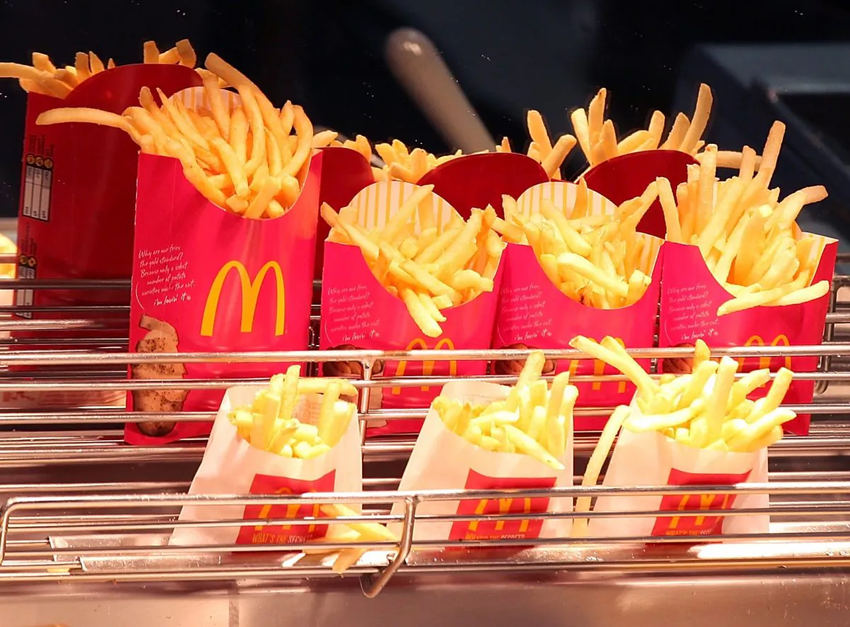 McDonald's french fries at a McDonald's restaurant on April 19, 2011 in San Francisco, California. (Justin Sullivan/Getty Images)