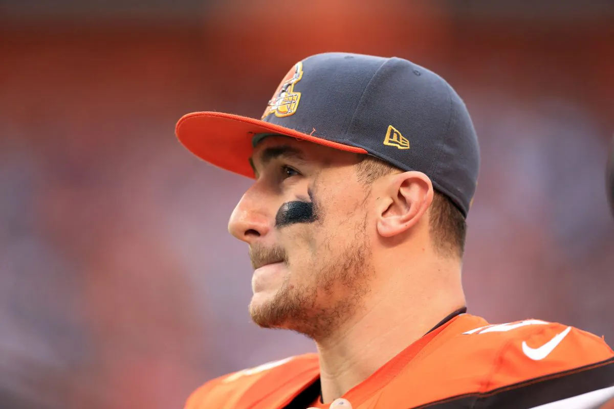 Free agent quarterback Johnny Manziel is still unsigned. Whether any NFL team takes a shot on him remains to be seen. (Andrew Weber/Getty Images)