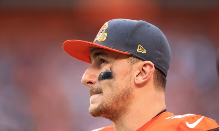 Free agent quarterback Johnny Manziel is still unsigned. Whether any NFL team takes a shot on him remains to be seen. (Andrew Weber/Getty Images)