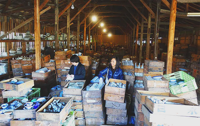 Treasure hunt in Kouraku Kiln. (screenshot/Vimeo)