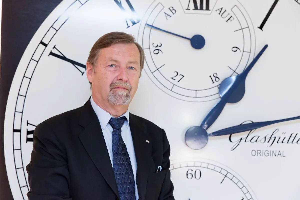 Yann Gamard, CEO of Glashütte Original/Swatch Group.
(Matthias Kehrein/Epoch Times)