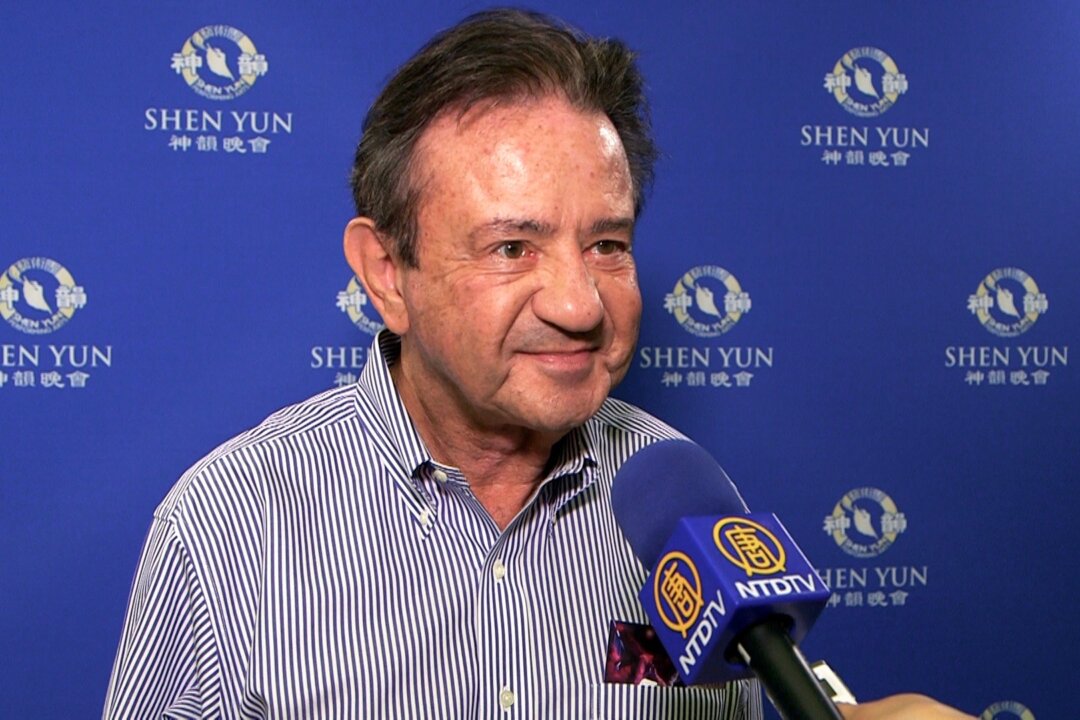 Dr. Robert Weber said it was a privilege to watch Shen Yun Performing Arts after watching a showing April 20 at Valley Performing Arts Center in Northridge. (Courtesy of NTD Television)