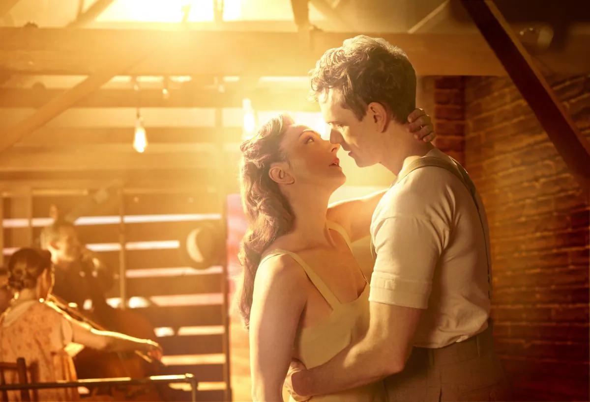 In 1923, when Alice Murphy (Carmen Cusack) was 16 years old, she was in love with Jimmy Ray Dobbs (Paul Alexander Nolan), in “Bright Star.” (Nick Stokes)