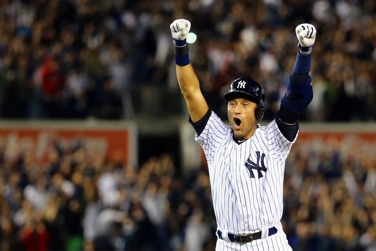 Derek Jeter of the New York Yankees won five World Series titles during his incredible career. (Al Bello/Getty Images)