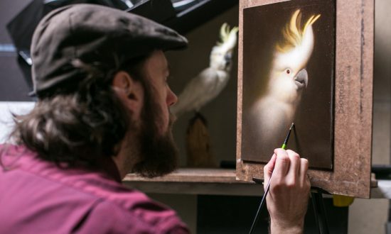 Devin Cecil-Wishing, an Artist Who Paints Light