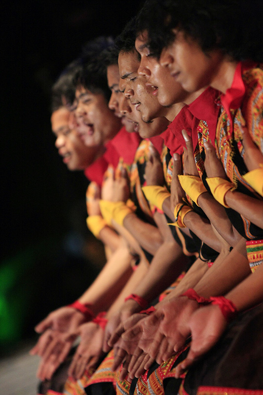 Saman dancers. (Ministry of Tourism of the Republic of Indonesia)