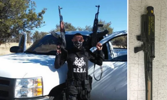 Anti-Air Missile Launcher Captured From Mexican Drug Cartel