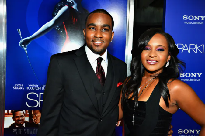 Bobbi Kristina Brown (R) and Nick Gordon arrive at Tri-Star Pictures' 'Sparkle' premiere at Grauman's Chinese Theatre on August 16, 2012 in Hollywood, California. Gordon was found "legally responsible" in the death of Brown on Sept. 16. (Frazer Harrison/Getty Images)