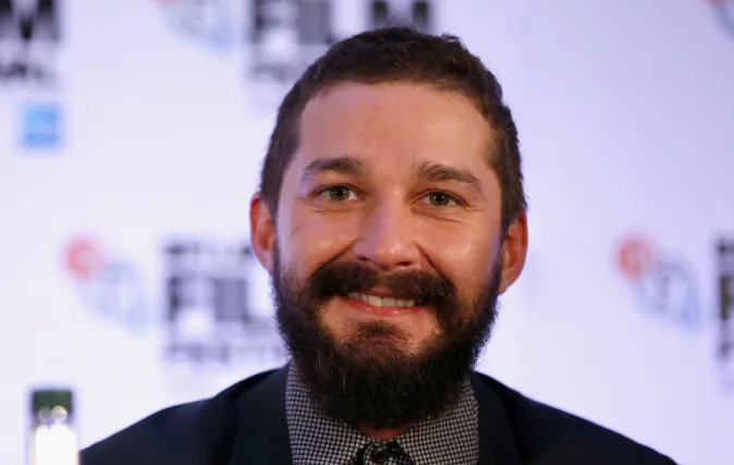 Actor Shia LeBeouf attends the press conference for 'Fury' during the 58th BFI London Film Festival at The Corinthia Hotel on October 19, 2014 in London, England. (Photo by Tim P. Whitby/Getty Images for BFI)