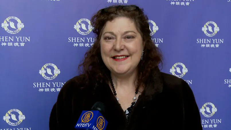 Katrina Selby enjoyed Shen Yun Performing Arts at its matinee show at the Living Arts Centre in Mississauga on April 28, 2016. (NTD Television)
