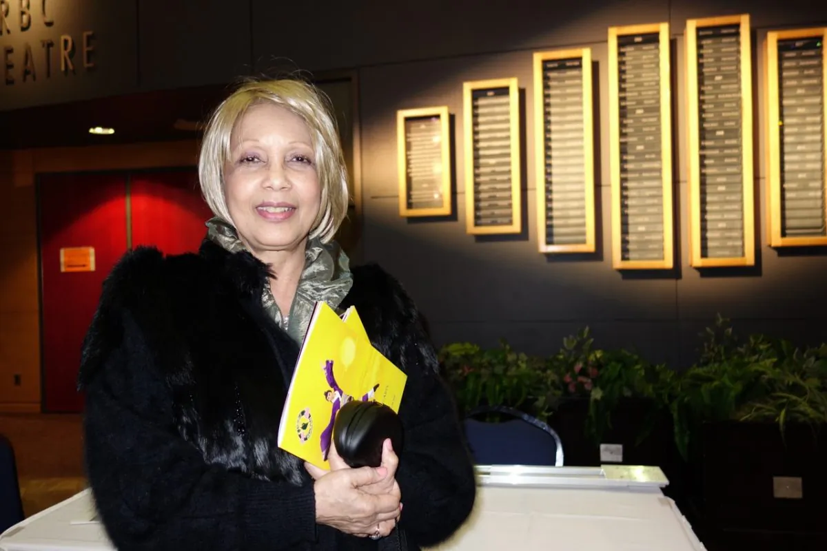 Author and poet Marlene Koiter reflected on the deeper elements of Shen Yun after attending the final Mississauga performance on Thursday night, April 28, 2016, at the Living Arts Centre. (Matthew Little/Epoch Times)