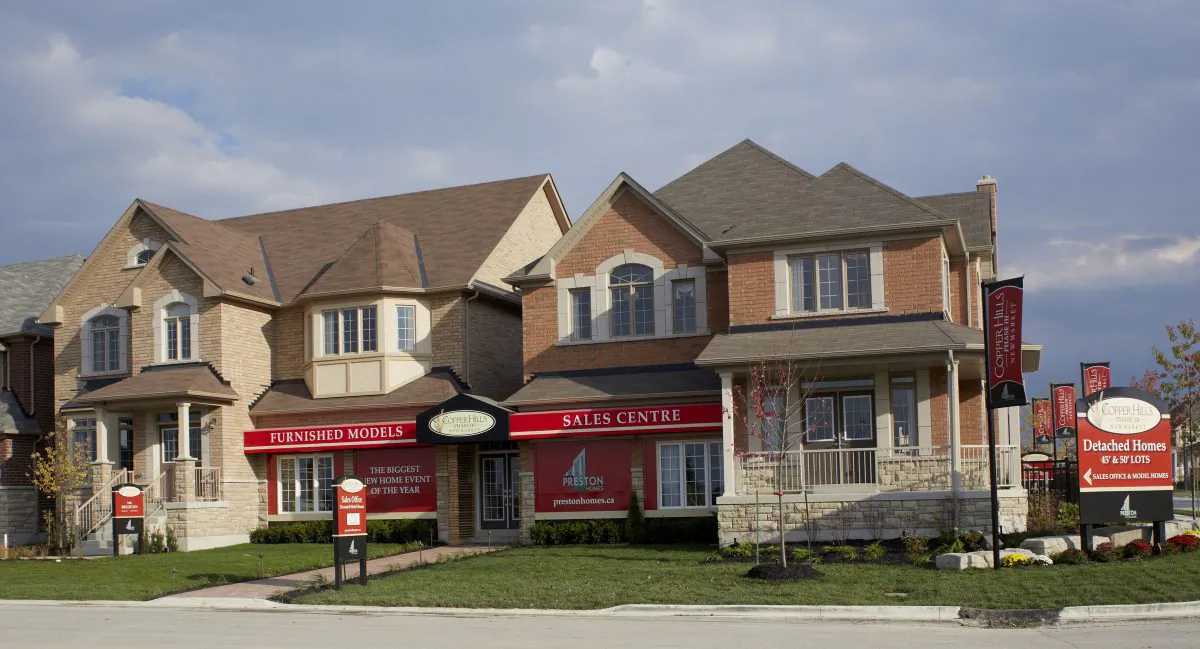 Rendering of Copper Hills homes. (Courtesy of Preston Homes)