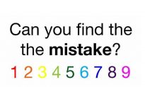 Can You Spot the Mistake in Less Than Five Seconds? New Brain Teaser Challenges Puzzle Fans