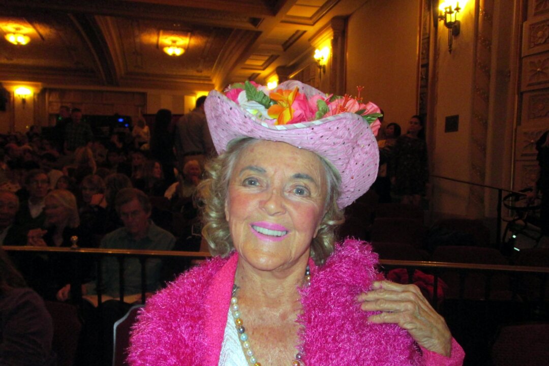 Doctor Patricia Bragg, nutritionist to the stars and worldwide lecturer, after watching Shen Yun Performing Arts at the Granada Theater in Santa Barbara on April 30, 2016. (Courtesy of NTD Television)
