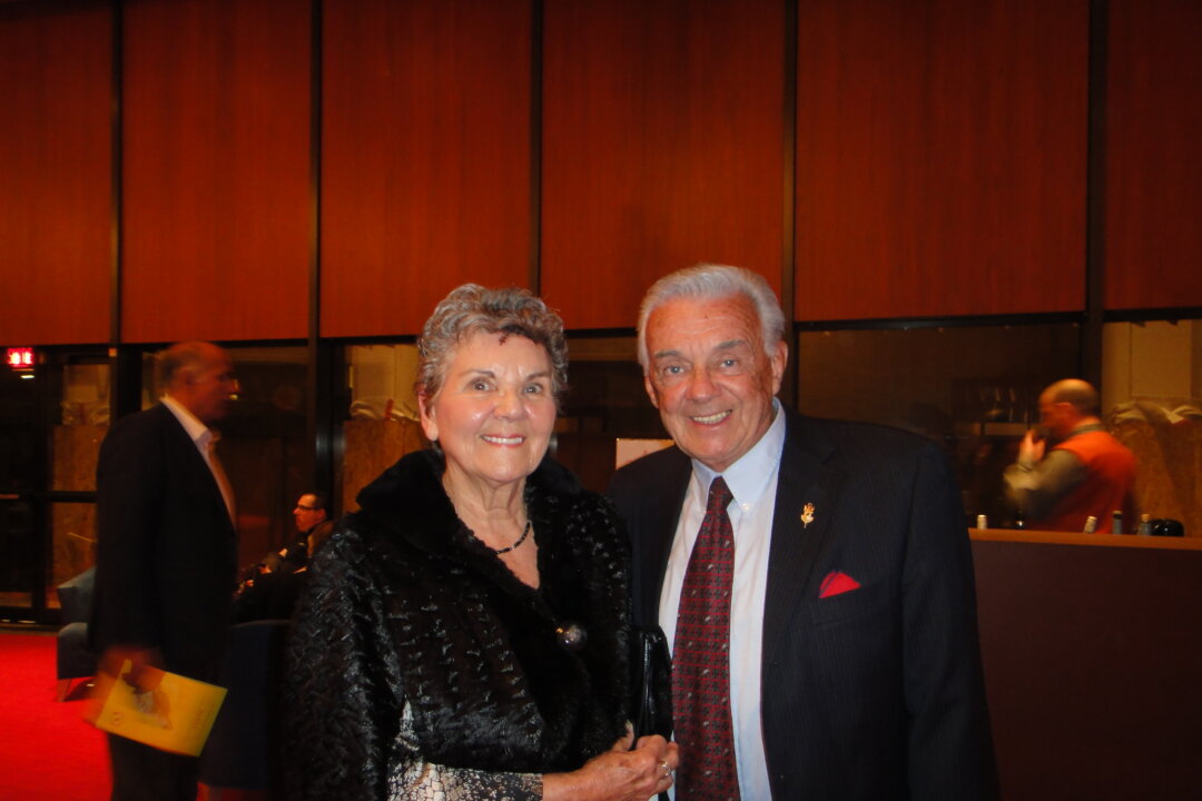 Claude and Denise Dagenais reflected on the importance of spirituality in one’s life after seeing Shen Yun Performing Arts at Place des Arts on May 1, 2016. (Donyu Teng/Epoch Times)