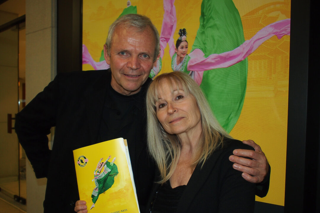 Richard Magnan had high praise for Shen Yun after seeing the show with his wife, Céline Godin, at Place des Arts on May 1, 2016. (Nathalie Dieul/Epoch Times)