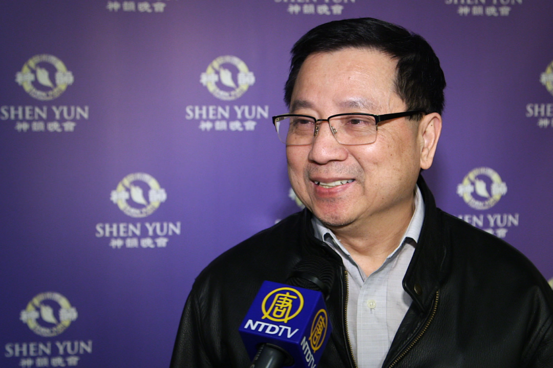 Dominic Vu felt the whole world needs to see Shen Yun after attending the performance at Place des Arts in Montreal on May 1, 2016. (NTD Television)