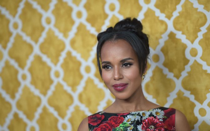 Actress Kerry Washington attends the premiere of HBO Films' 'Confirmation' at Paramount Theater on the Paramount Studios lot on March 31, 2016 in Hollywood, California. (Photo by Jason Kempin/Getty Images)