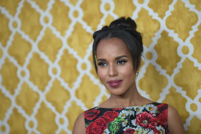 Actress Kerry Washington attends the premiere of HBO Films' 'Confirmation' at Paramount Theater on the Paramount Studios lot on March 31, 2016 in Hollywood, California. (Photo by Jason Kempin/Getty Images)