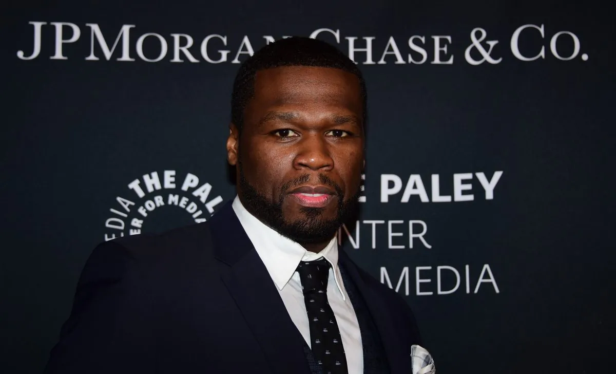 Curtis "50 Cent" Jackson arrives at The Paley Center For Media's Hollywood Tribute to African American Achievements in Television on October 26, 2015 in Beverly Hills, California. AFP PHOTO / FREDERIC J. BROWN        (Photo credit should read FREDERIC J. BROWN/AFP/Getty Images)