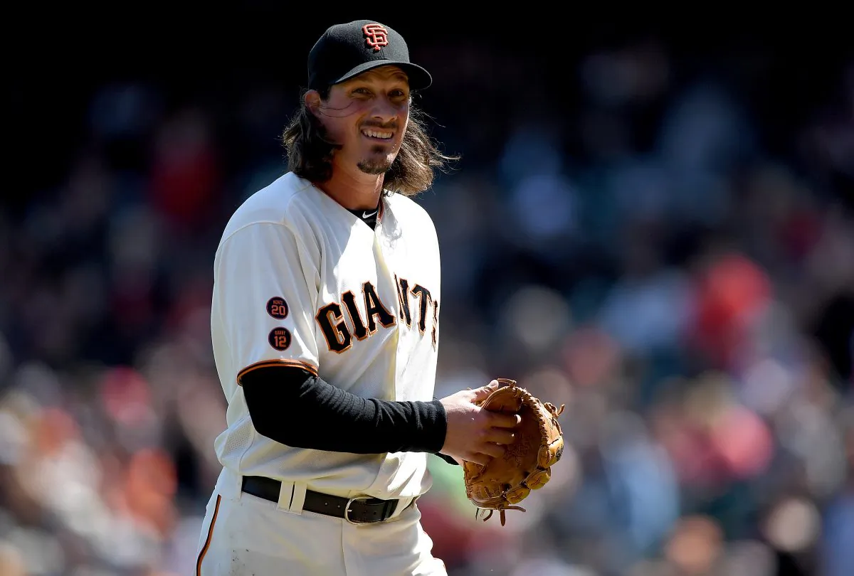 Jeff Samardzija is 4–1 with a 3.32 ERA fin six starts or the San Francisco Giants this season. (Thearon W. Henderson/Getty Images)