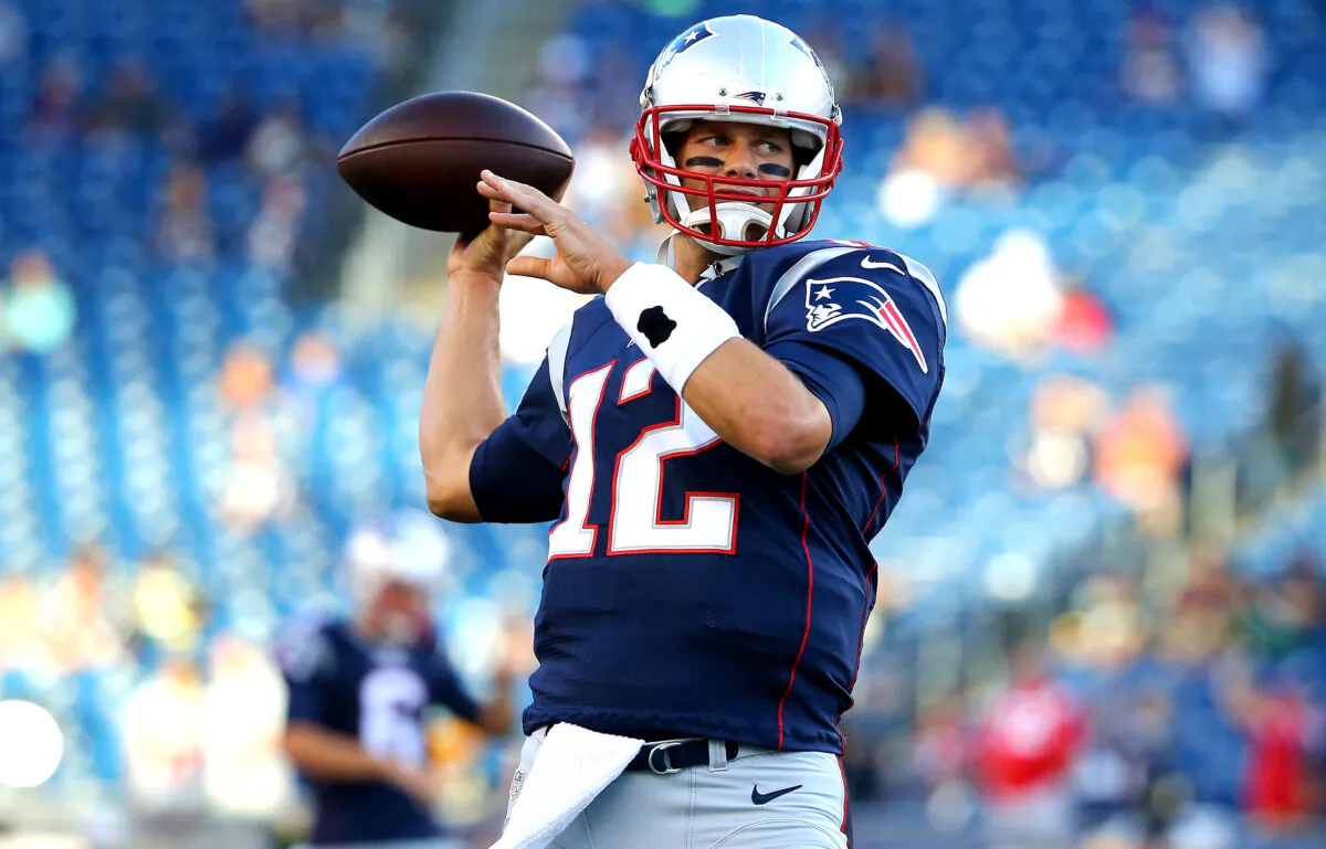 Tom Brady of the New England Patriots. (Maddie Meyer/Getty Images)