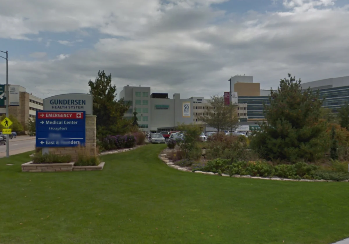 Gunderson Lutheran Medical Center, La Crosse, Wis. (Screenshot of Google Street View)