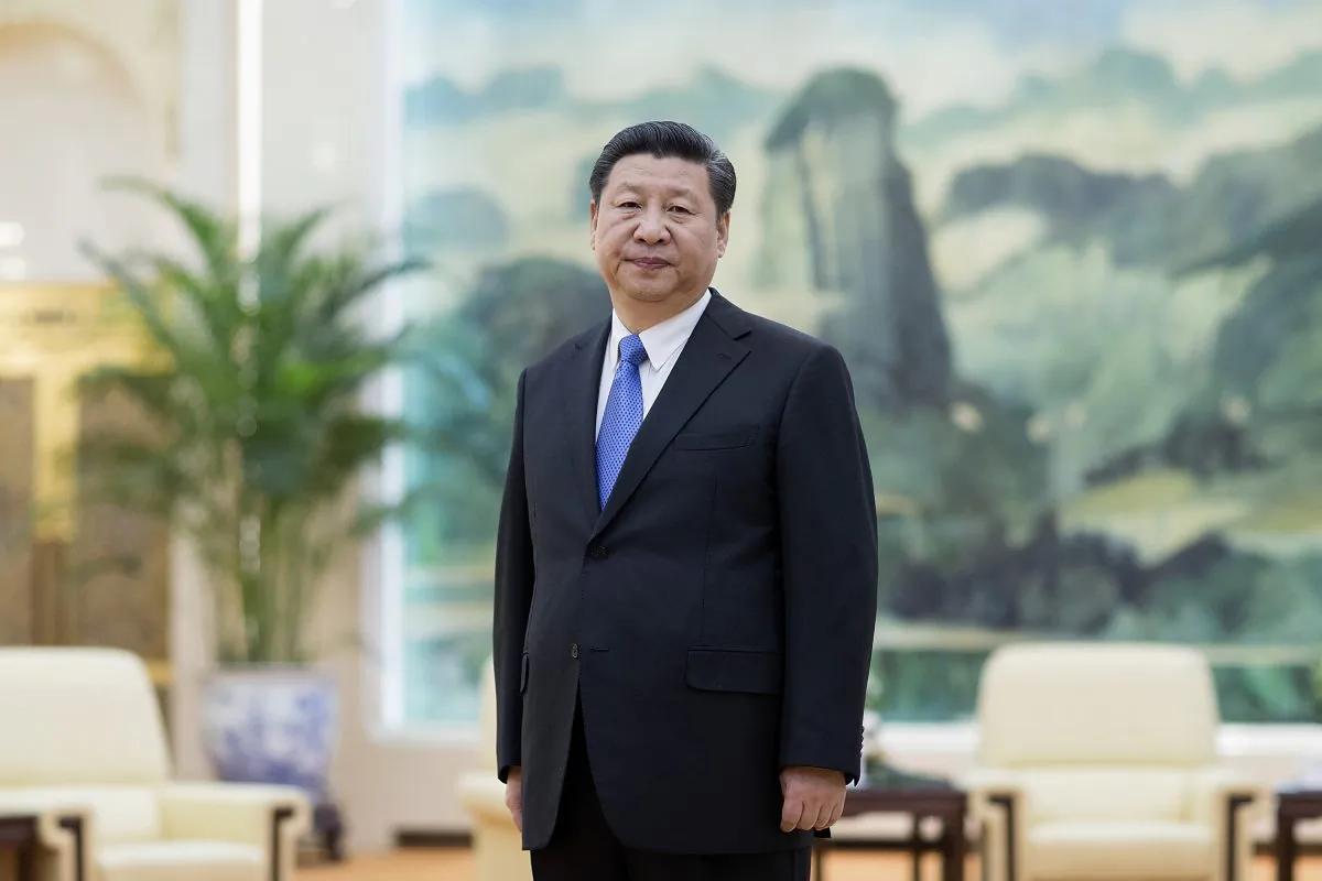 Chinese Communist Party leader Xi Jinping at the Great Hall of the People in Beijing on March 25, 2016. (LINTAO ZHANG/AFP/Getty Images)